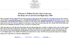 Desktop Screenshot of flycorvair.com